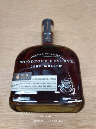 Customer photo review of Woodford Reserve Double Oaked - Kentucky Straight Bourbon Whiskey (750ml)