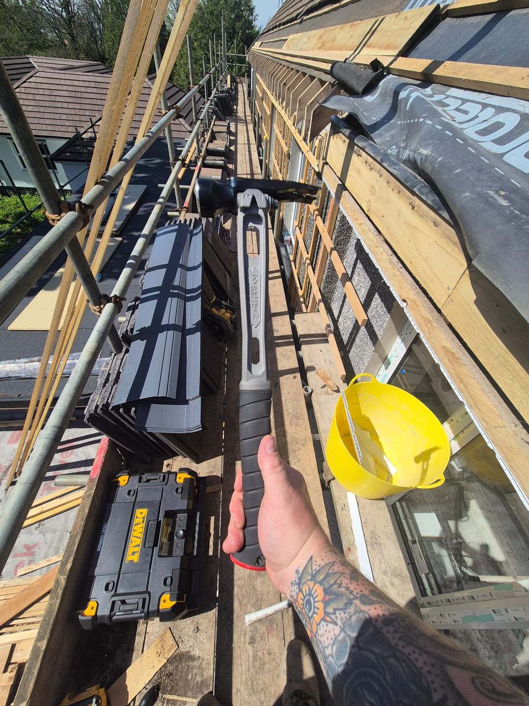 Customer photo review of Martinez Tools | M1 15oz Classic Titanium Framing Hammer
