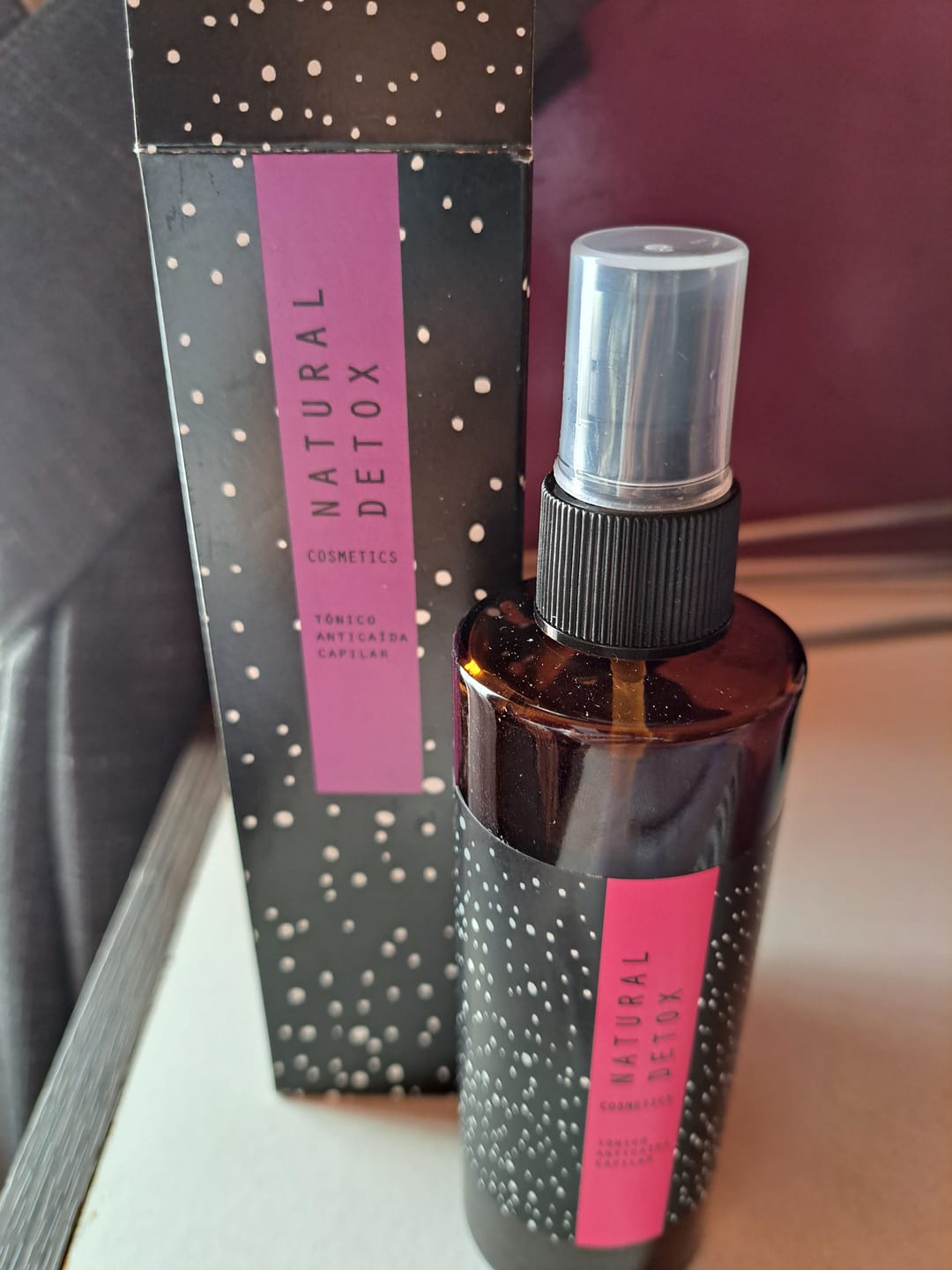 Customer photo review of Tónico Anticaída Capilar