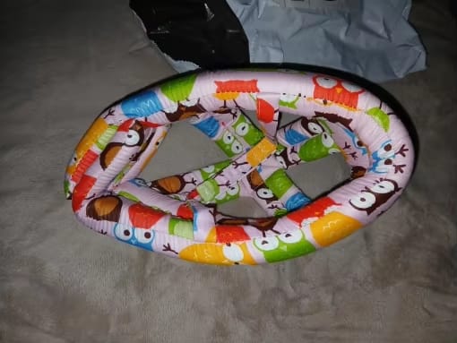 Customer photo review of Kinder-Sicherheitshelm – SafeBaby