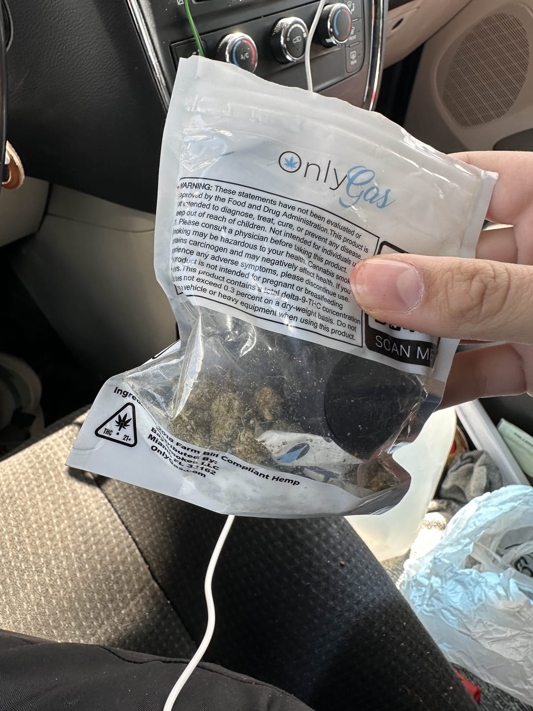 Customer photo review of Zoap - THCa Flower