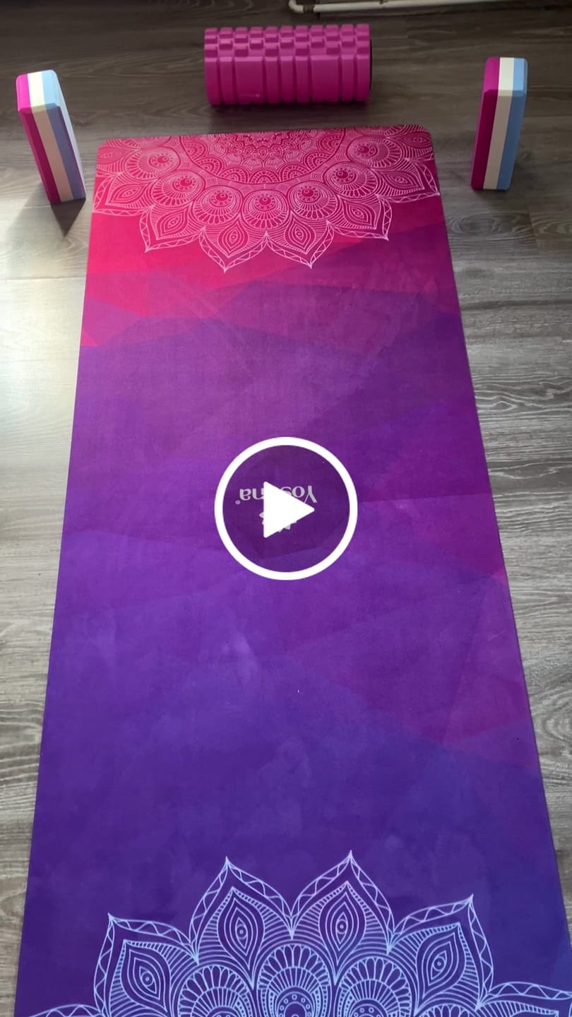 Customer video review of Yogamatte "Indian Sunset" inkl. Tragegurt