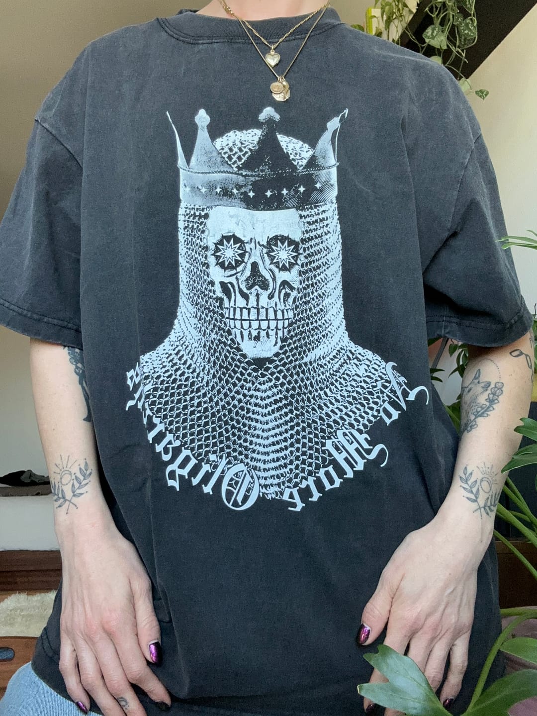Customer photo review of No More Oligarchs Oversized Tee