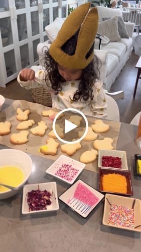 Customer video review of Easter Bunny Basket - Mustard