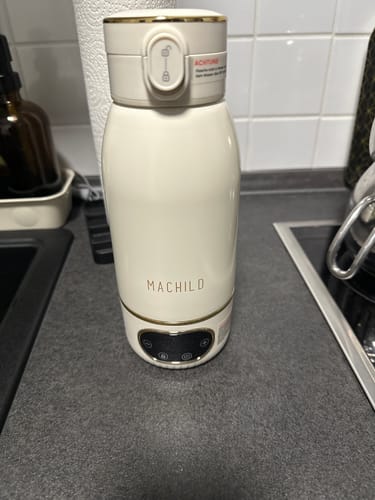Customer photo review of Tragbarer Fläschchenwärmer + Milchpulverbox + Schnell-Ladegerät