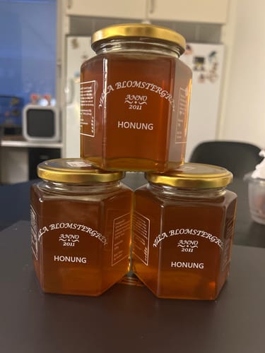 Customer photo review of 2kg flytande honung för 499kr med fri frakt!