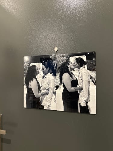 Customer photo review of יצירת פוסטר מתמגנט מתמונה