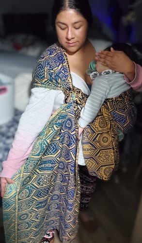 Customer photo review of Oakenshield™ Striate Woven Wrap by Oscha