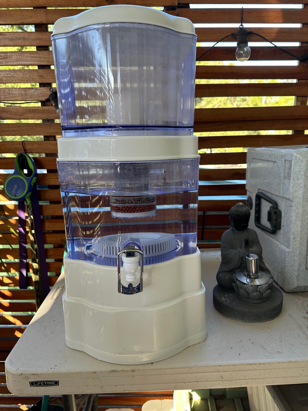 Customer photo review of HolyH2O™ Trinity Water Filter