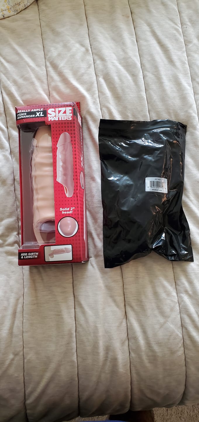 Customer photo review of Really Ample XL Penis Enhancer