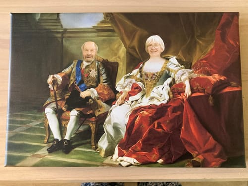 Customer photo review of Portrait Royal Baronne & Baron