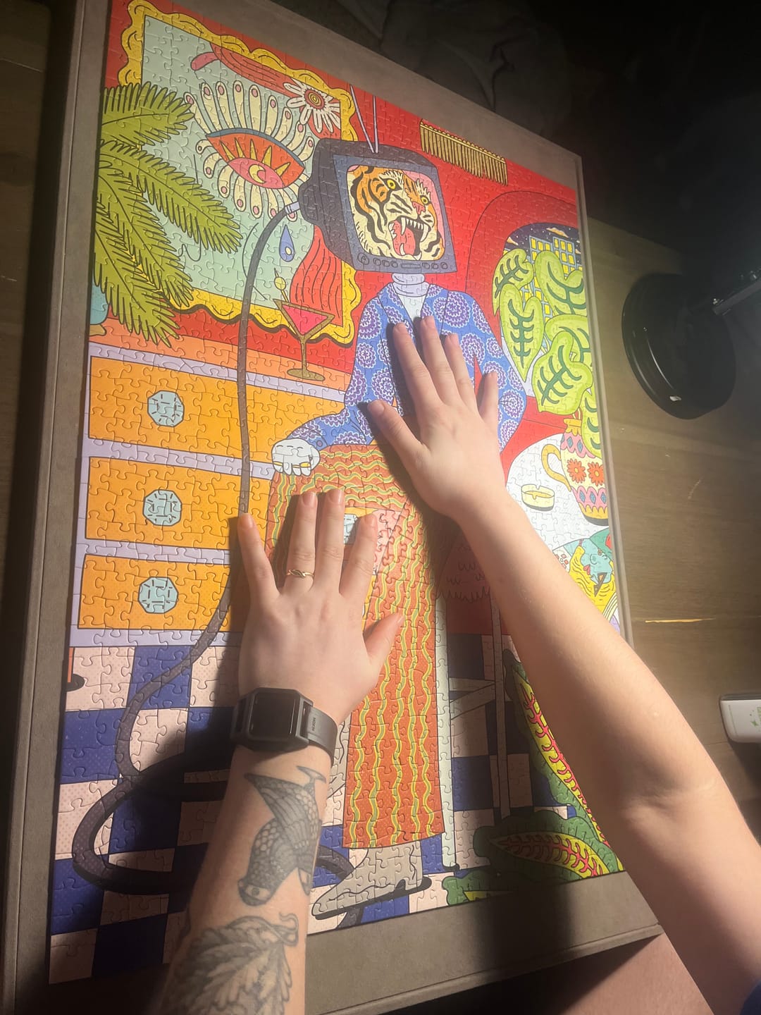Customer photo review of Mama Told Me | 1000 Piece Puzzle
