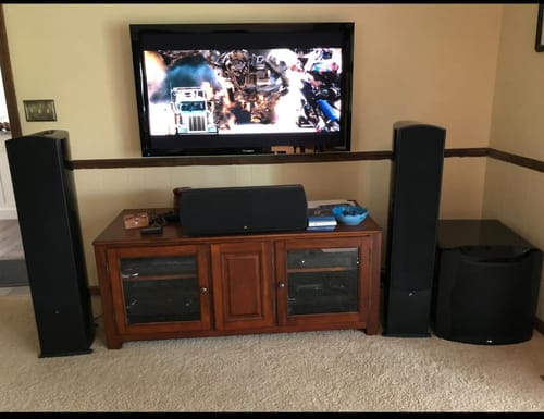 Customer photo review of Verus V6C Center Channel Speaker