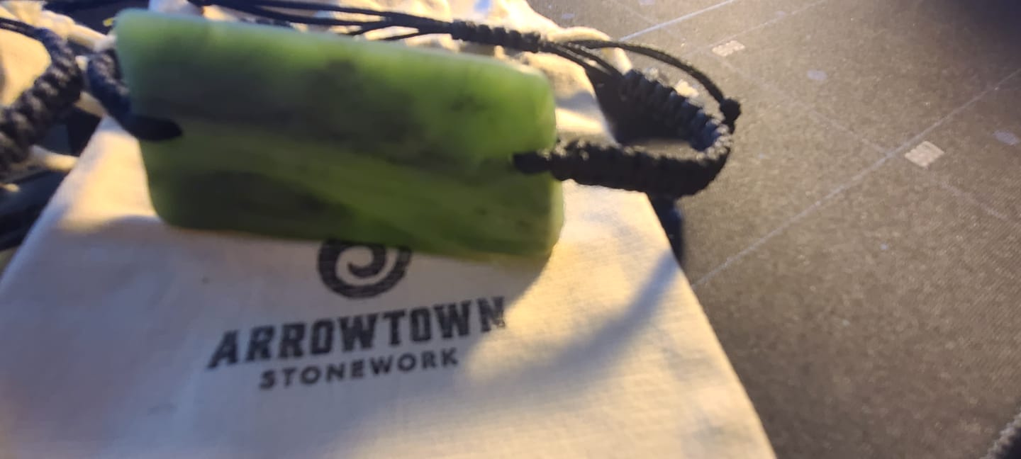 Customer photo review of Greenstone Bracelet