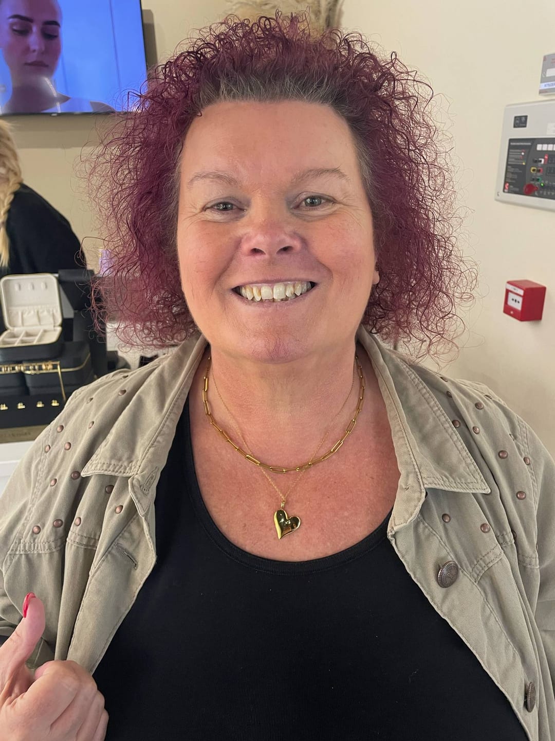 Customer photo review of Chain Extender Gold