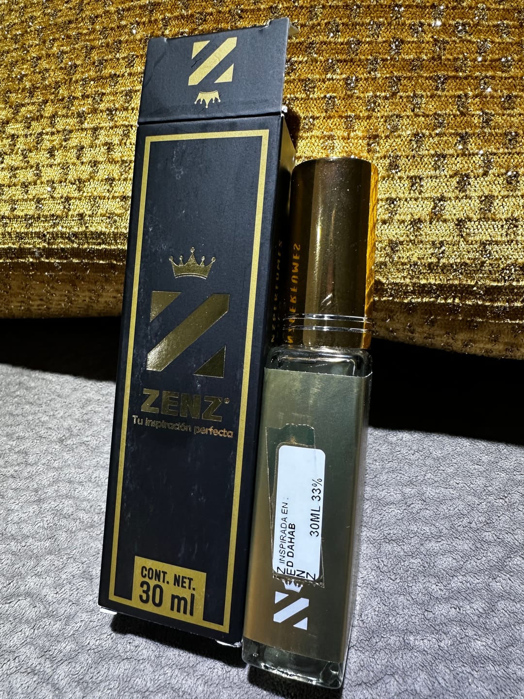 Customer photo review of Perfume Tendencia D DAHAB KAJAL NUEVO JUNIO 2024 zenz