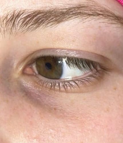 Customer photo review of Lash Growth Serum