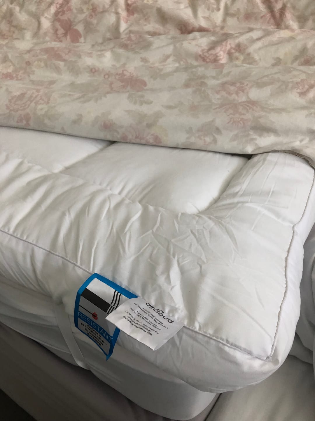 Customer photo review of 10cm Mattress Topper
