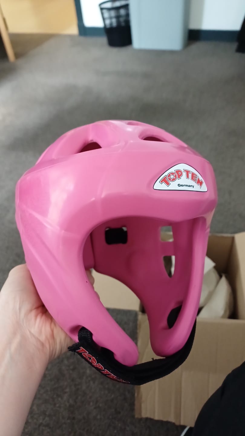 Customer photo review of TOP TEN Avantgarde Head Guard
