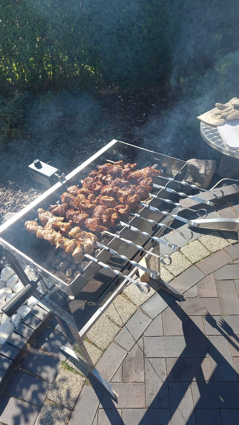 Customer photo review of Rinder-Schaschlik BBQ – rauchig-süß mariniert & grillfertig | mySchaschlik