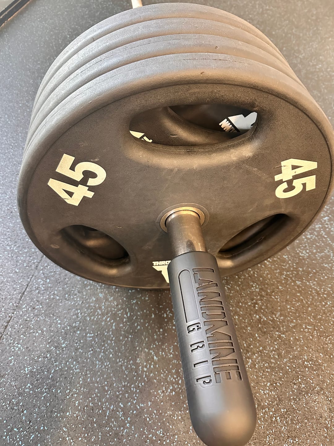 Customer photo review of Landmine Grip