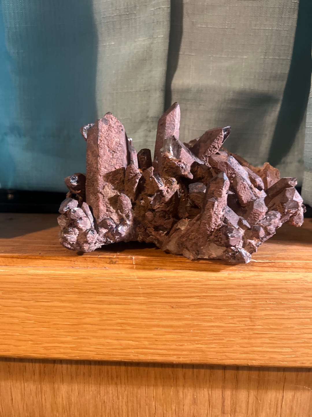 Customer photo review of Raw Strawberry Quartz - Northern Colorado