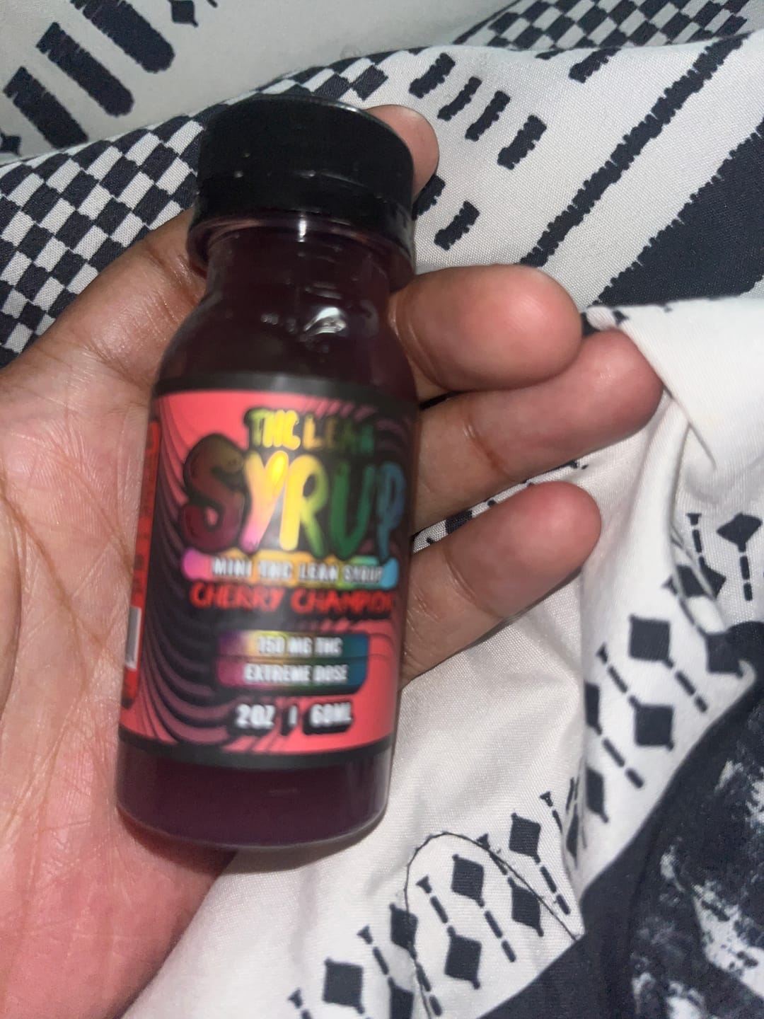 Customer photo review of 150mg THC Mini Syrup