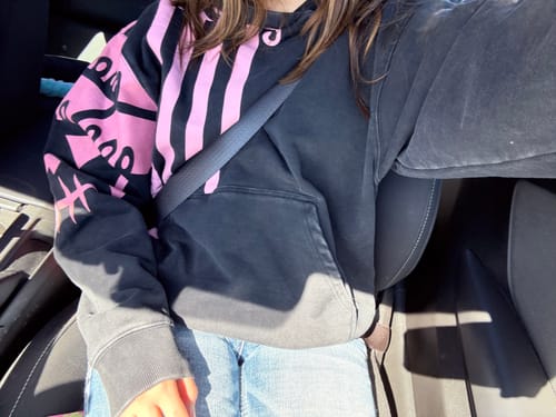 Customer photo review of Second Son Hoodie
