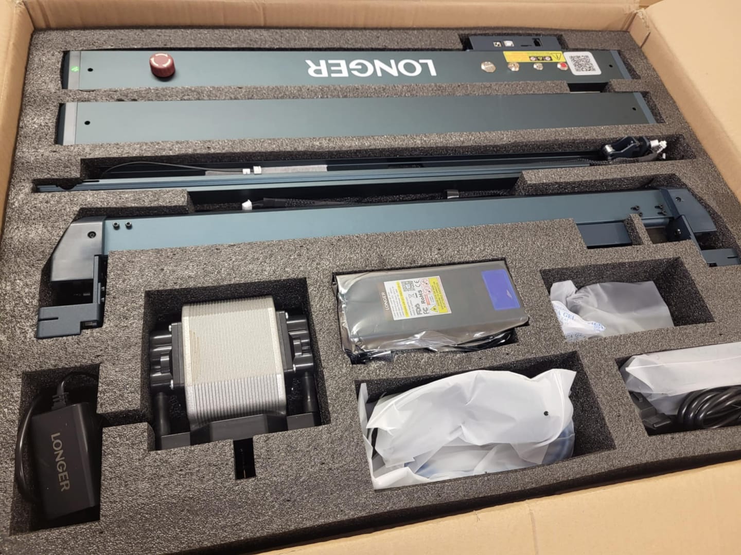 Customer photo review of Longer B1 30W/40W Laser Engraving Machine
