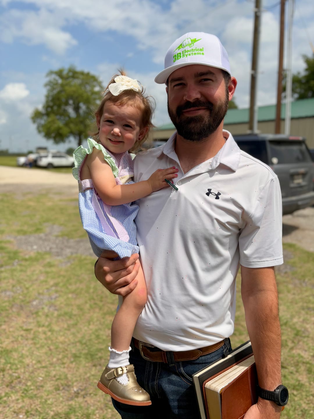 Customer photo review of Multi Stripe Seersucker Avery Dress