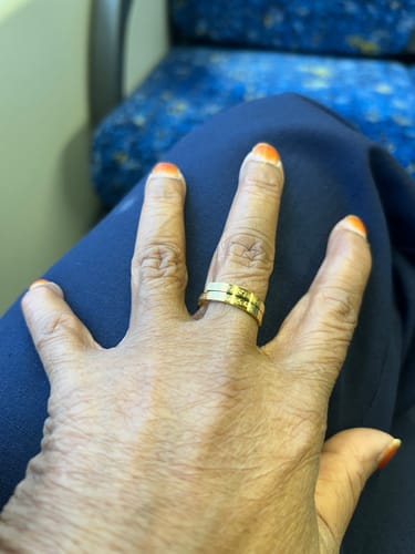 Customer photo review of Ayatul Kursi Spiral Ring