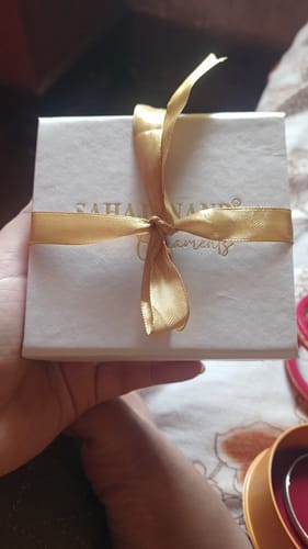 Customer photo review of "Sunkissed Citrus: Women's Orange Bangle"
