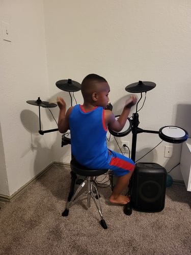 Customer photo review of Donner DED-80 Electronic Drum Kit