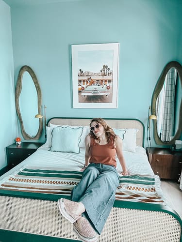 Customer photo review of BRITTANY-ROSEGOLD RHINESTONE SLIP ON SNEAKER