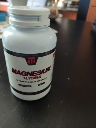 Customer photo review of Magnesium + LYSINA - 120 cps