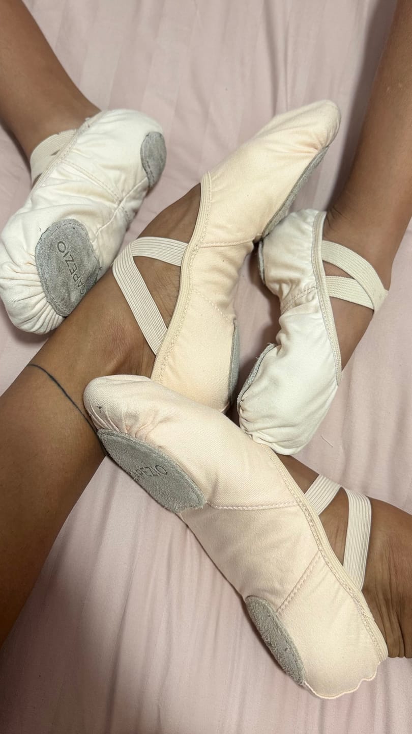 Customer photo review of Hanami® Canvas - Sapatilha de Ballet