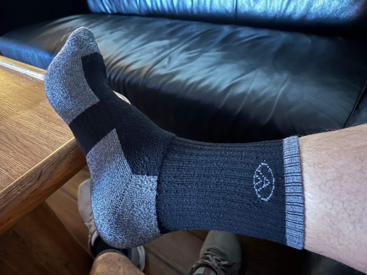Customer photo review of Midweight Merino Socks