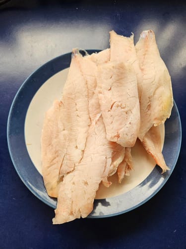 Customer photo review of 5KG Snapper Fillets (Skinned and Boned) Frozen