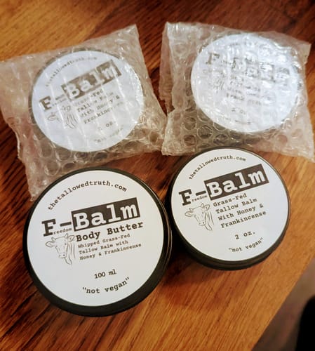 Customer photo review of F-Balm Whipped Body Butter 100ml (3.3oz)