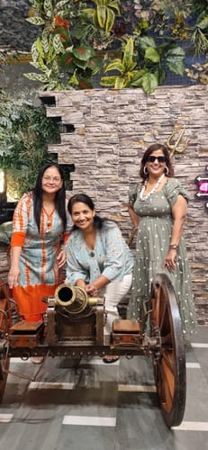 Customer photo review of Make A Wish (Vibrant Kurti Set)