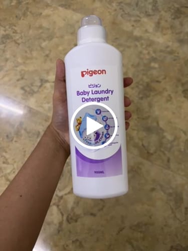 Customer video review of Pigeon Baby Liquid Laundry Detergent