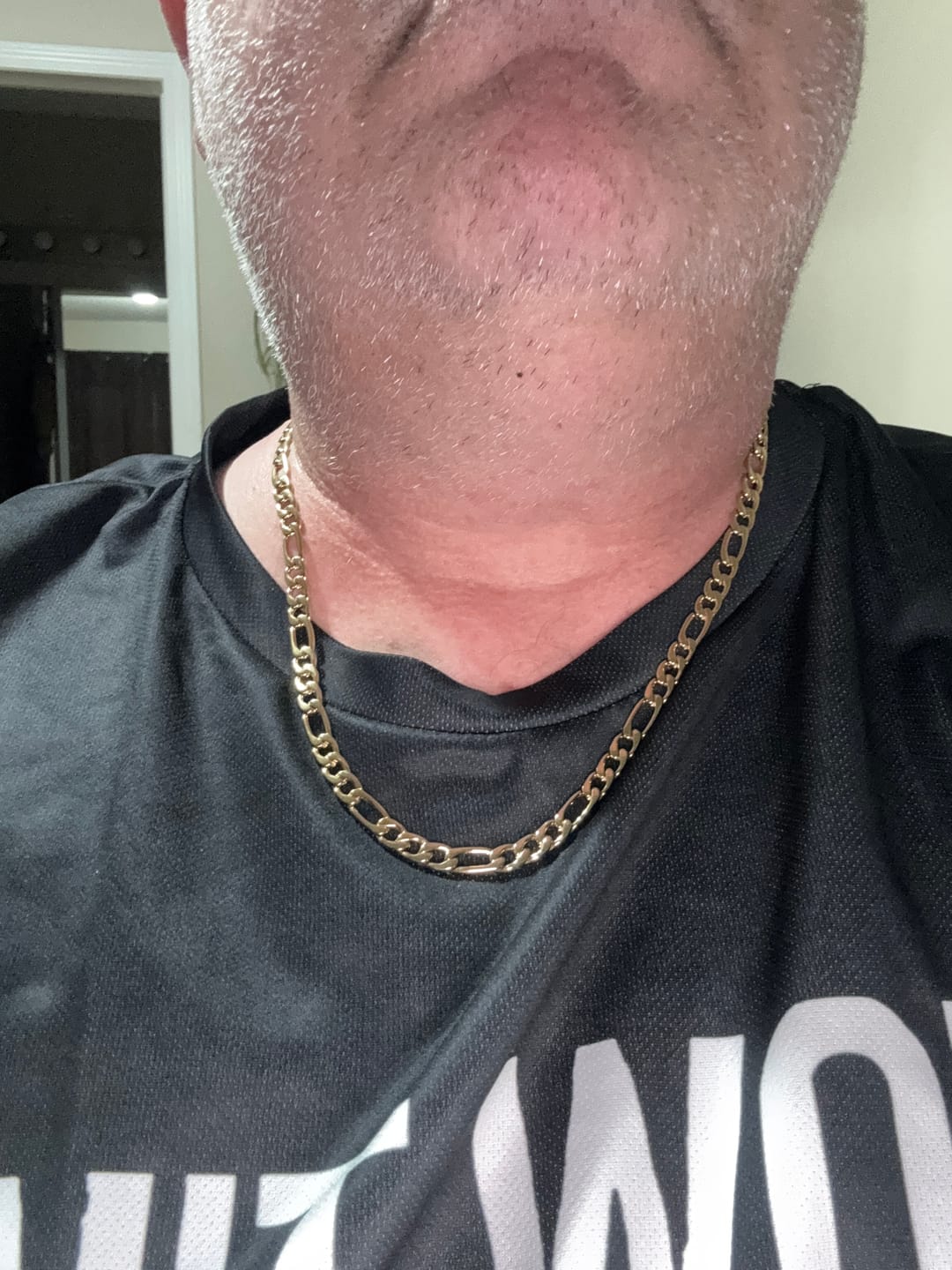 Customer photo review of 7mm Figaro Link Chain