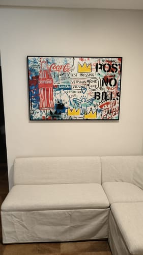 Customer review photo for Abstract Graffiti Art #BS005
