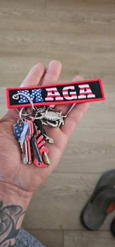Customer photo review of MAGA Jet Tag