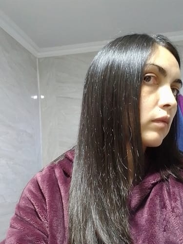 Customer photo review of Kit Shampoo + Acondicionador Golden Glow 300 ML