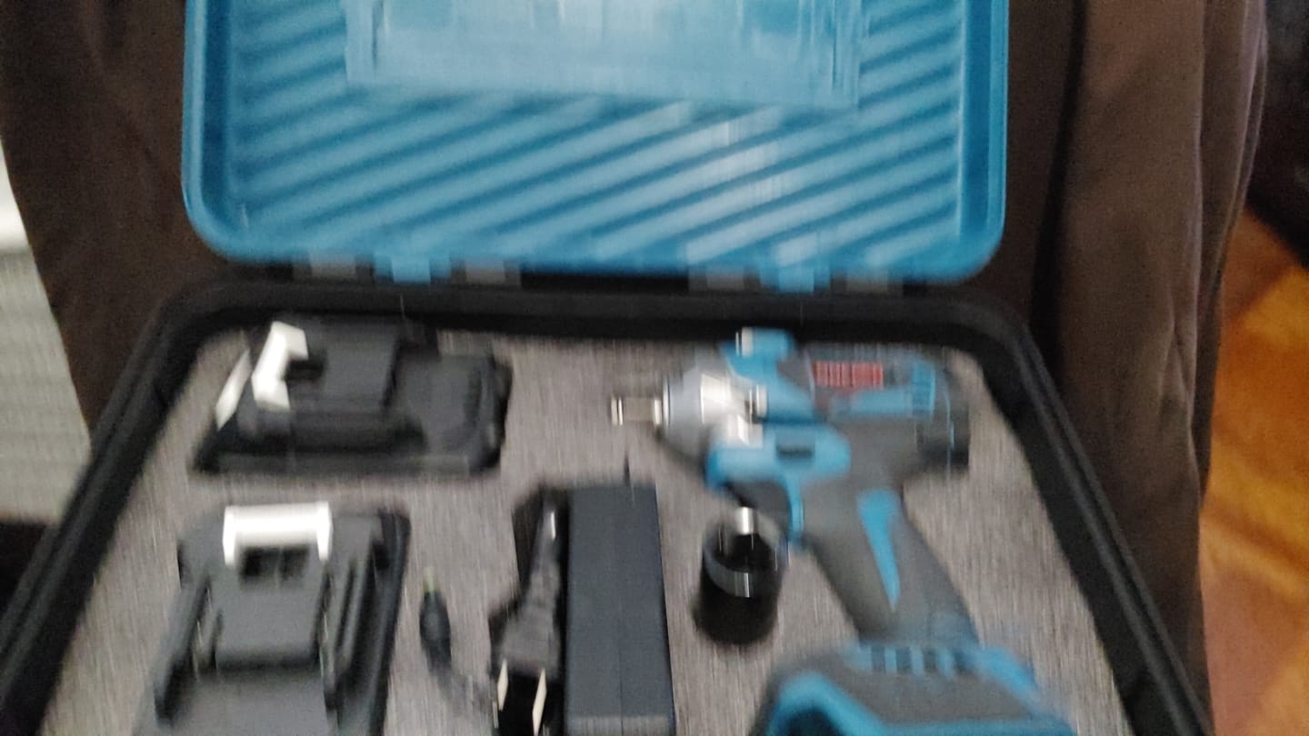 Customer photo review of ONEVAN Cordless Wrench Tool Storage Case with 12-Piece Wrench Set - Compatible with SKU005304, SKU005194