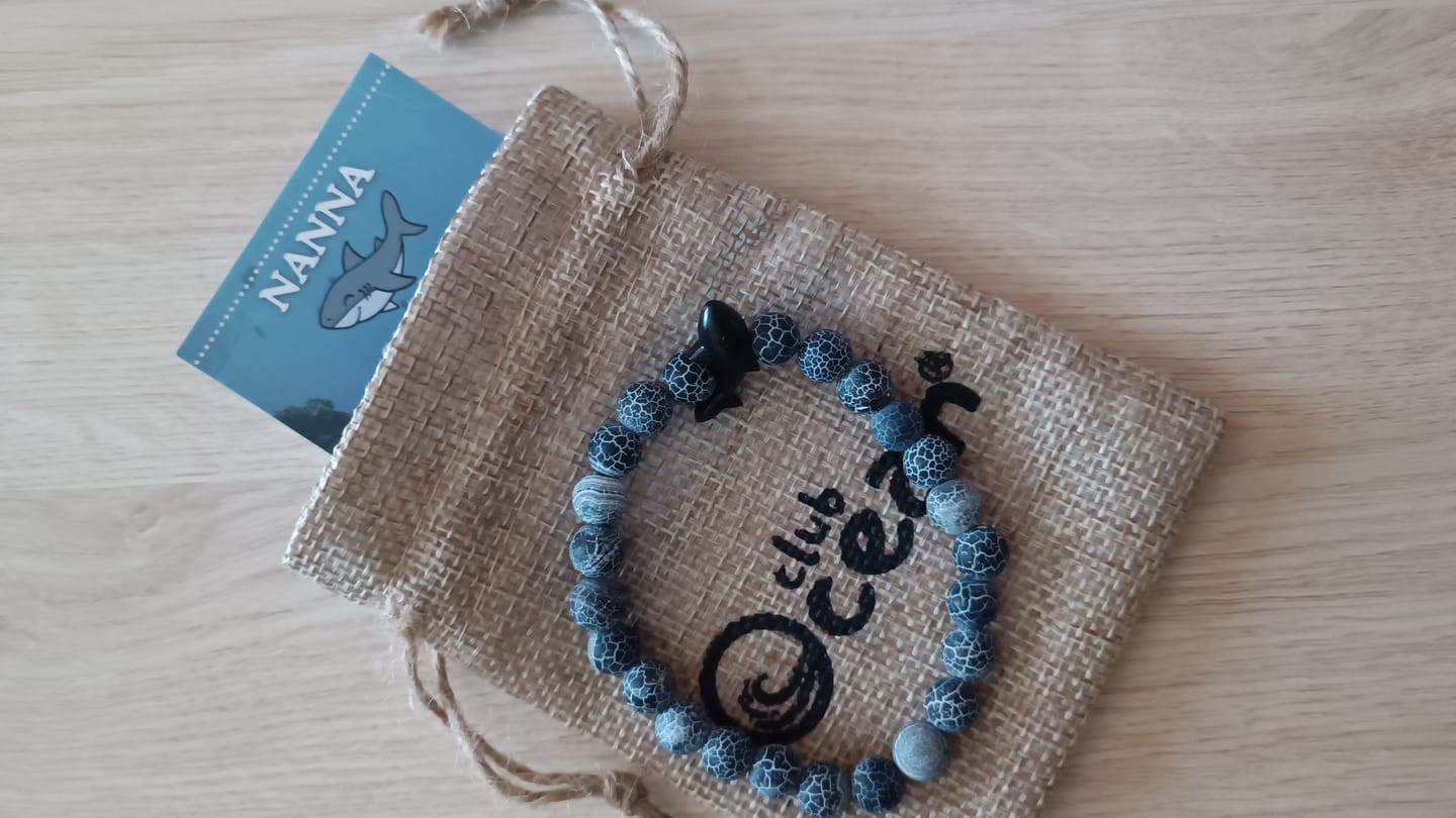 Customer photo review of Shark Tracking Bracelet