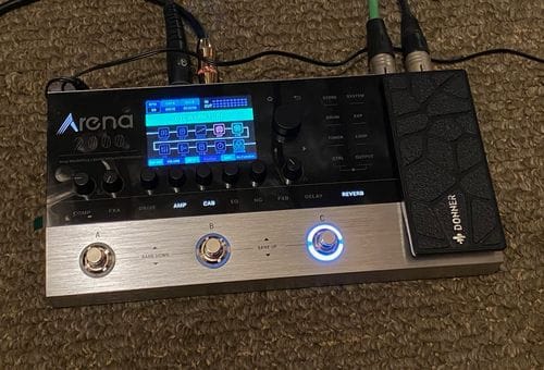 Customer photo review of Donner Arena 2000  Guitar Pedal