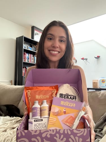 Customer photo review of This Month's Craft Subscription Box 2