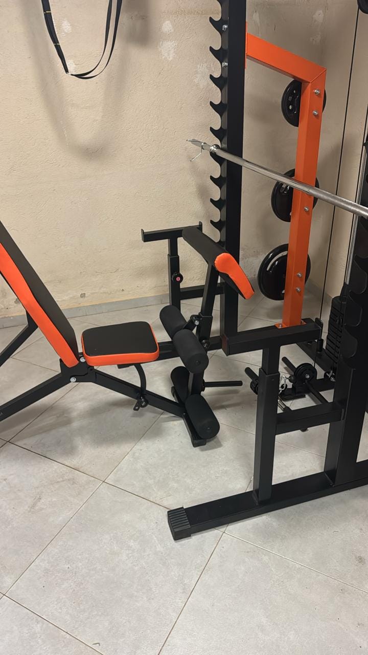 Customer photo review of Estação De Musculação Mega Rack Monocross Com Polia Móvel Flutuante 82Kg